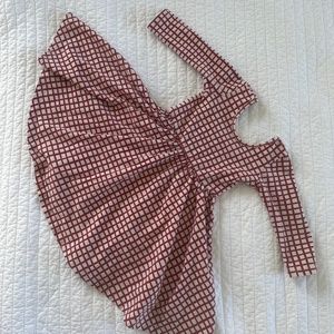 Alice + Ames Ballet Dress in Spice Grid